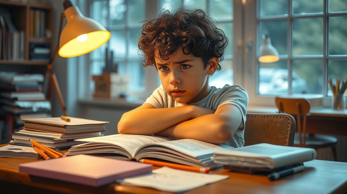 Как справиться с учебной ленью вашего ребенка?