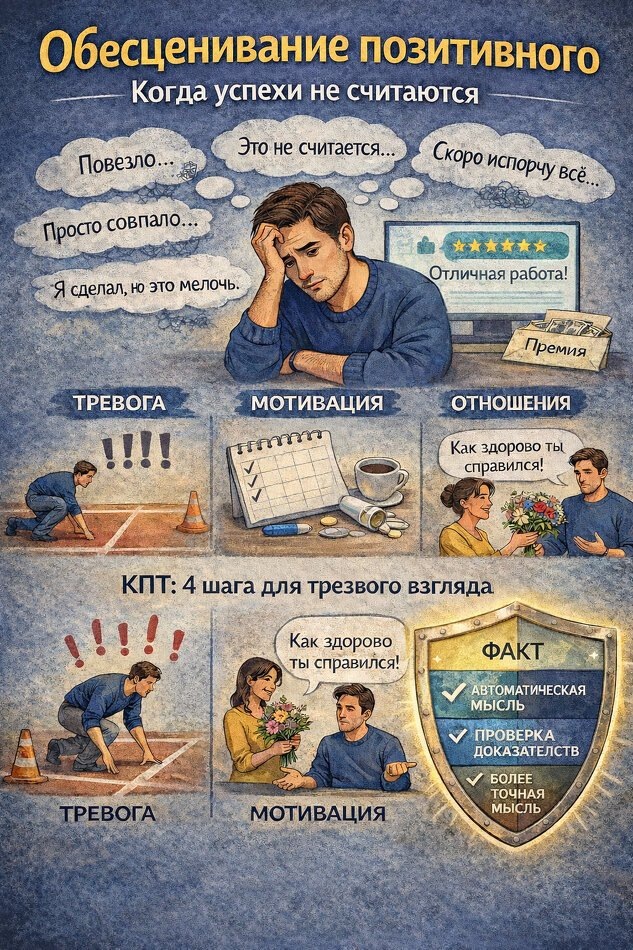 Почему мы не умеем радоваться собственным успехам?