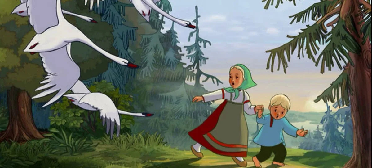 Как парентификация отражается в сказке «Гуси-лебеди»