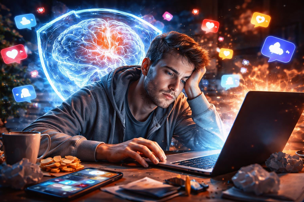 Почему интернет-прокрастинация — не слабость, а защитный механизм