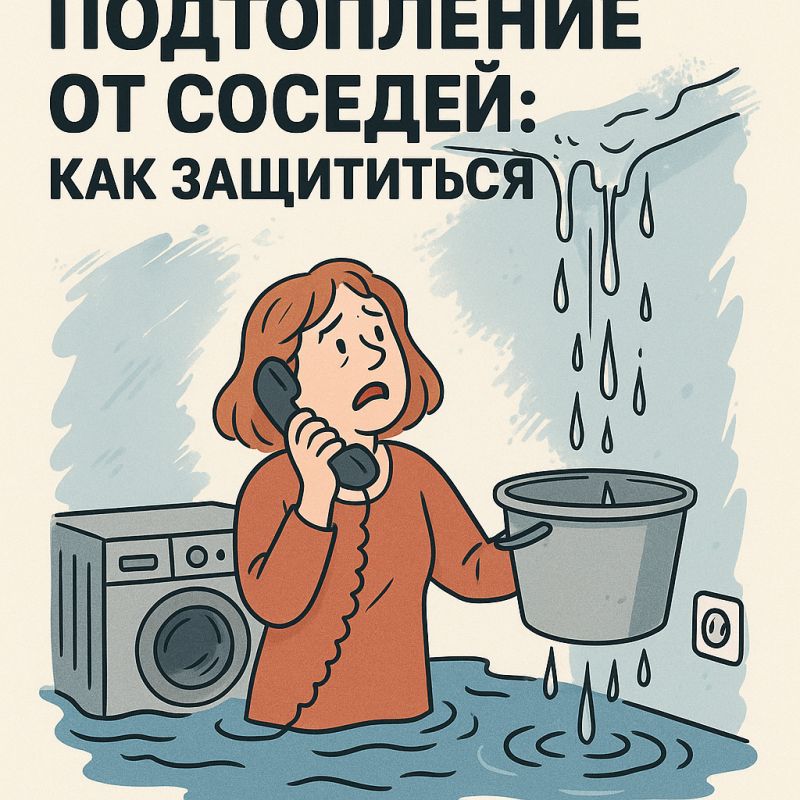 Как справиться с подтоплением от соседей и сохранить хорошие отношения
