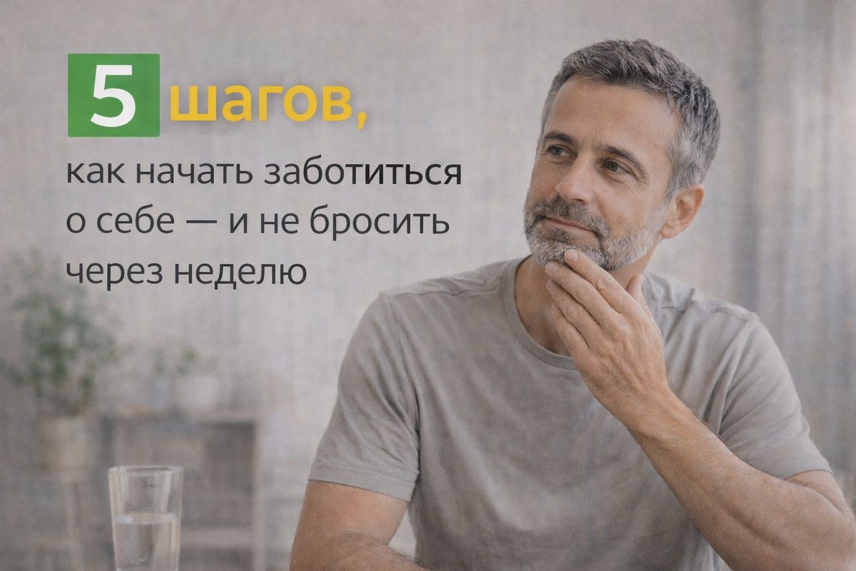 Как начать заботиться о себе: 5 шагов к стабильным результатам
