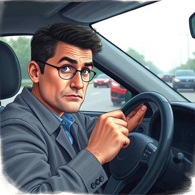 Паранояльный водитель: как ощущения угрозы формируют стиль вождения