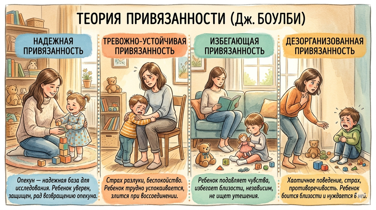 Научные подходы к выборам партнёров: что говорит теория привязанности?