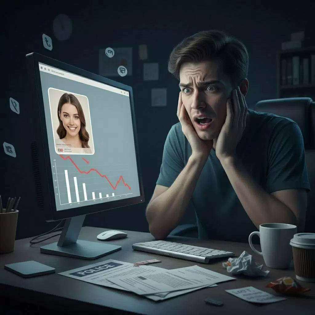 Мошенники обманули курянина на полмиллиона через интернет-знакомство