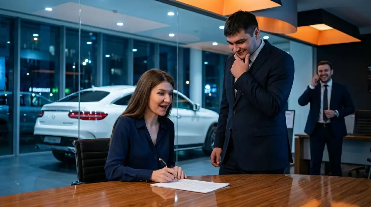 Как одна машина стеклянной мечты обернулась потерей: история забытых чувств и женской алчности