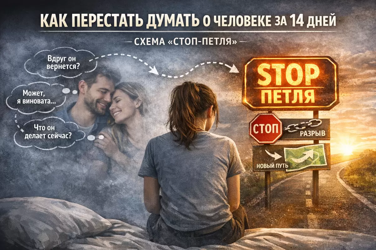 Как разорвать круг навязчивых мыслей за две недели