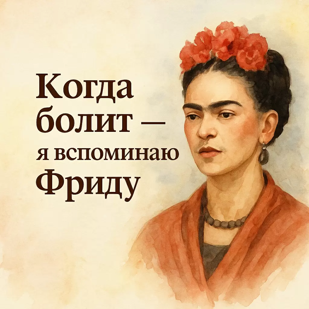 Фрида Кало как источник вдохновения в моменты боли