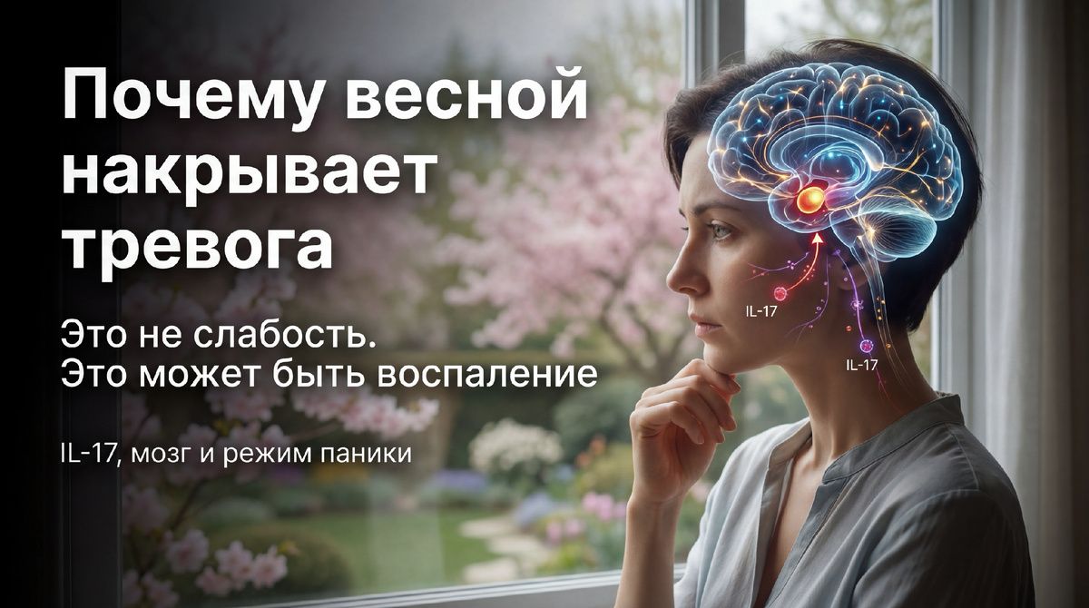 Весенние тревоги: что скрывается за повышенным уровнем воспаления