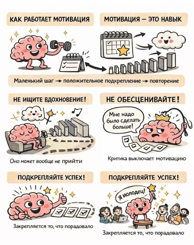 Мотивация: Как создать её самостоятельно и не утонуть в прокрастинации